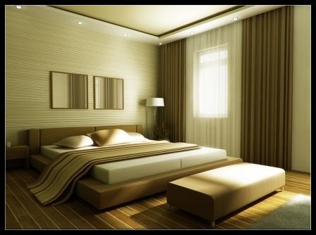 Дизайн спальни частного дома